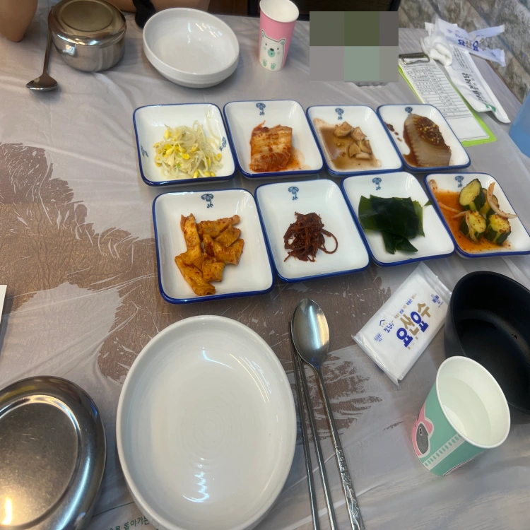 나비산기사식당-밑반찬