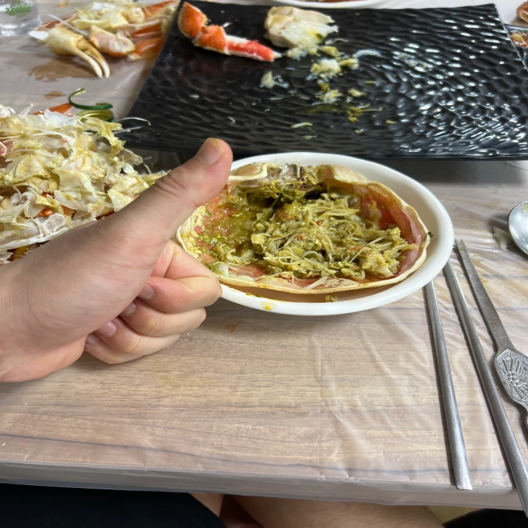 대게-다-먹은-사진